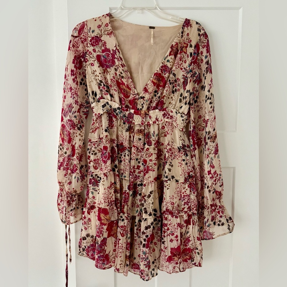 Free People Closer to Heart Mini Dress, NWOT Size XS-S - Picture 2 of 7